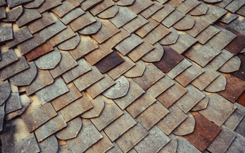 rusting roof