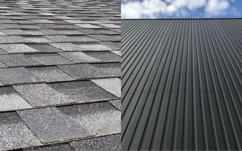 Asphalt Vs Metal Roof