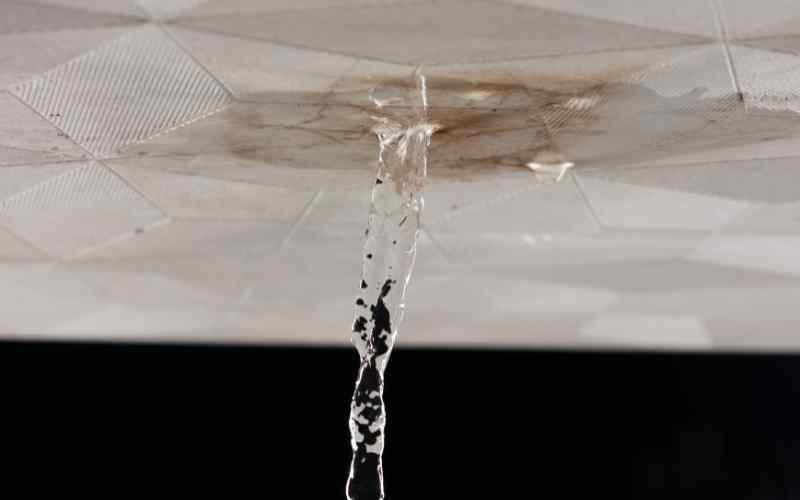 flat roof leak