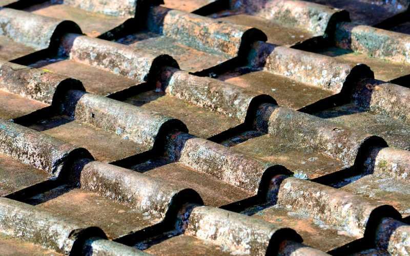 UV and summer heat damage on roof